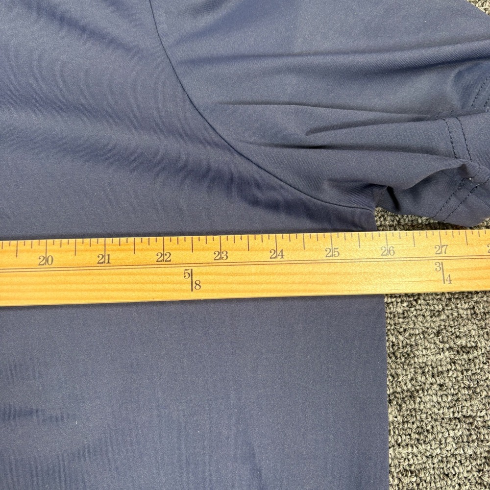Polo Ralph Lauren Performance Polo Mens XL Navy Blue Short Sleeve Stretch Logo - Picture 6 of 9